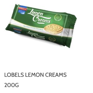 Lobels Lemon Creams - 200G