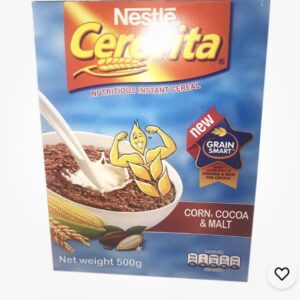 Nestle Cerevita Corn and Cocoa & Malt 500g